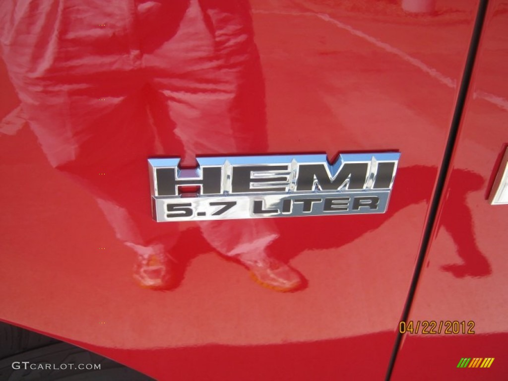 2012 Ram 1500 Express Regular Cab - Flame Red / Dark Slate Gray/Medium Graystone photo #21