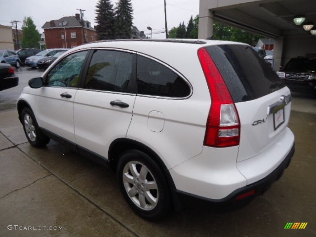 2008 CR-V EX 4WD - Taffeta White / Gray photo #3