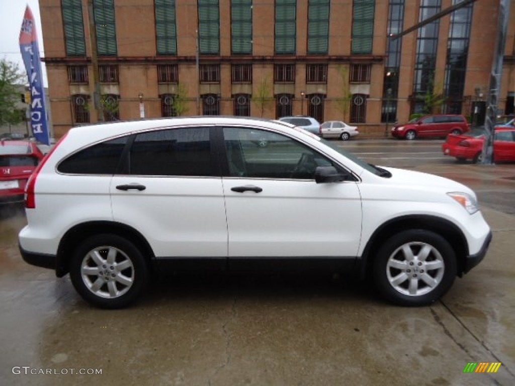 2008 CR-V EX 4WD - Taffeta White / Gray photo #6