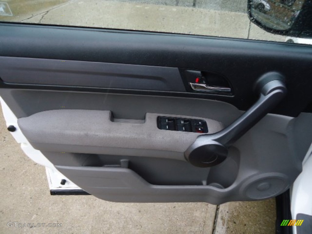 2008 CR-V EX 4WD - Taffeta White / Gray photo #14