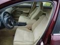 2009 Basque Red Pearl Honda Accord LX Sedan  photo #10