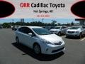 2012 Blizzard White Pearl Toyota Prius v Three Hybrid  photo #1