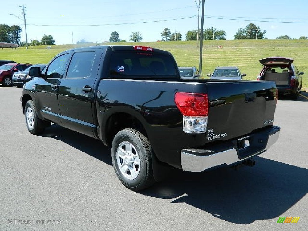 2012 Tundra CrewMax 4x4 - Black / Graphite photo #5