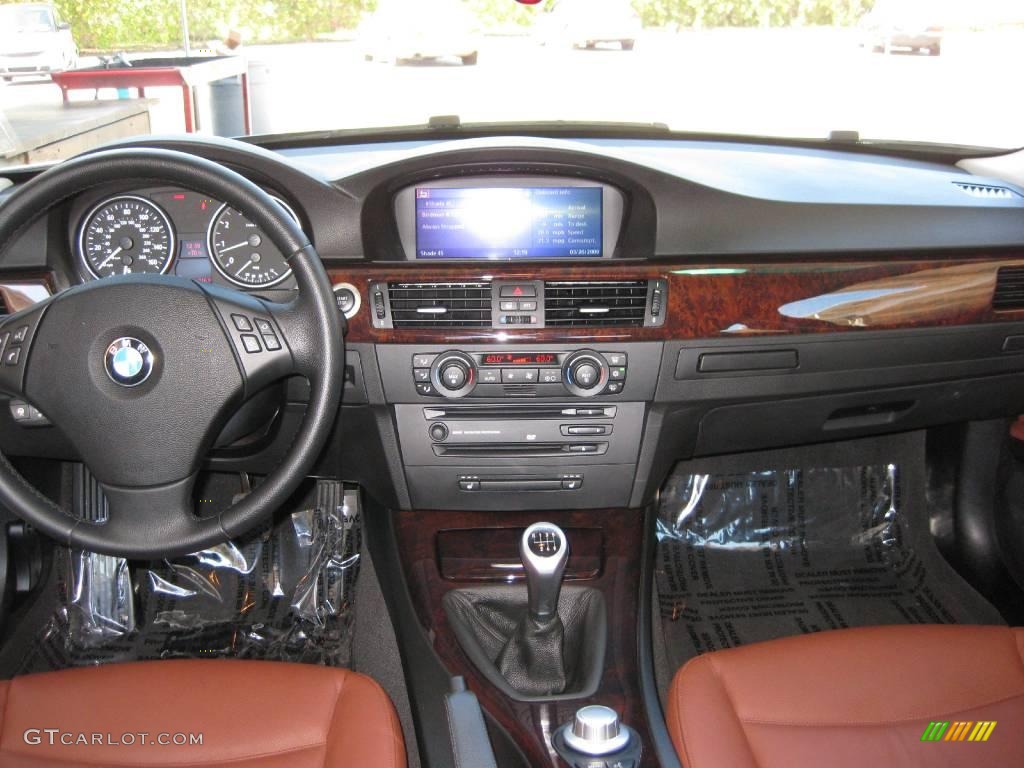 2006 3 Series 330i Sedan - Alpine White / Terra/Black Dakota Leather photo #7