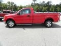 2011 Race Red Ford F150 XLT Regular Cab  photo #2