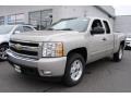 2008 Silver Birch Metallic Chevrolet Silverado 1500 LT Extended Cab 4x4  photo #1