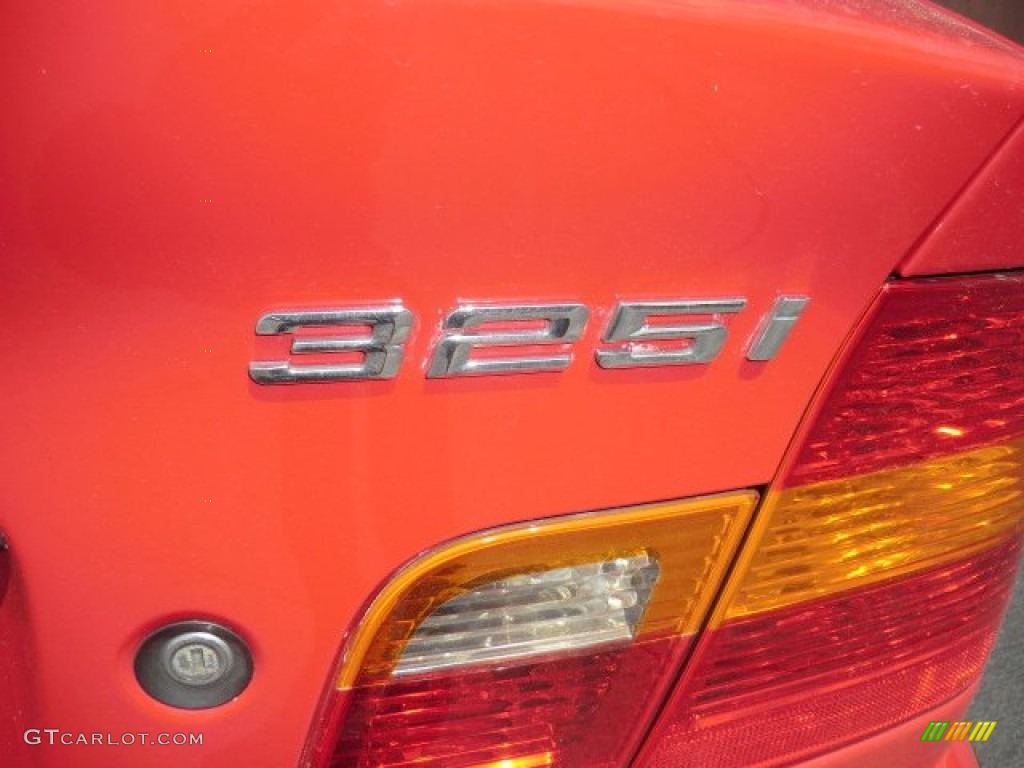 2005 3 Series 325i Sedan - Electric Red / Sand photo #6