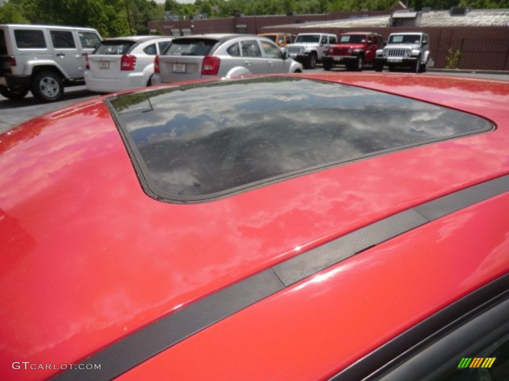 2005 3 Series 325i Sedan - Electric Red / Sand photo #9