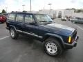 2001 Patriot Blue Pearlcoat Jeep Cherokee Sport 4x4  photo #4