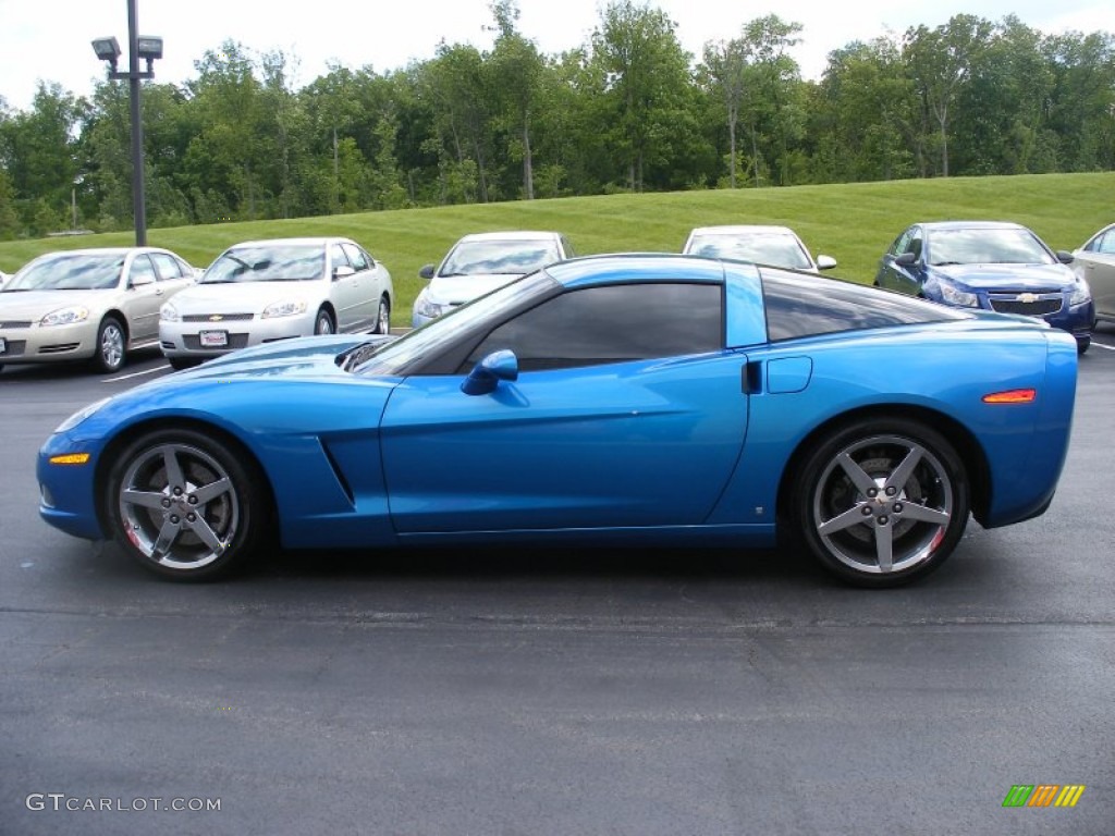 Jetstream Blue Metallic 2008 Chevrolet Corvette Coupe Exterior Photo #64208027