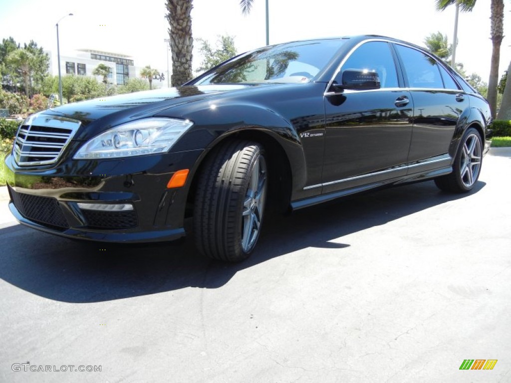 2012 S 65 AMG Sedan - Black / AMG Black photo #2