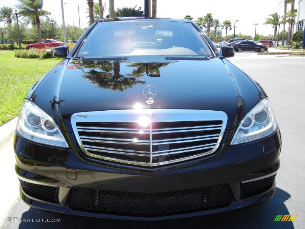 2012 S 65 AMG Sedan - Black / AMG Black photo #3