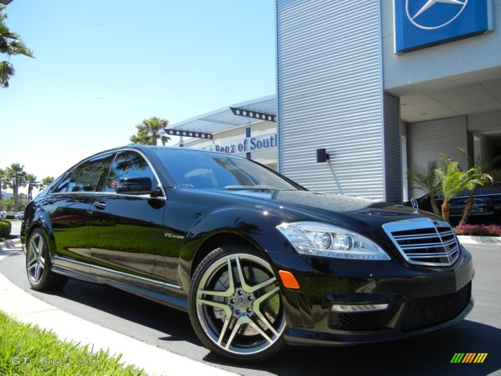 2012 S 65 AMG Sedan - Black / AMG Black photo #4