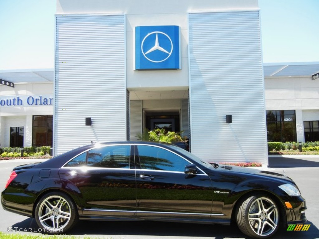 2012 S 65 AMG Sedan - Black / AMG Black photo #5