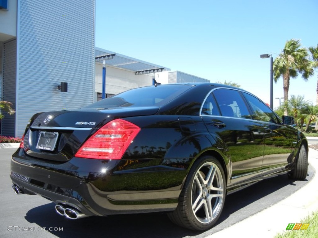 2012 S 65 AMG Sedan - Black / AMG Black photo #6