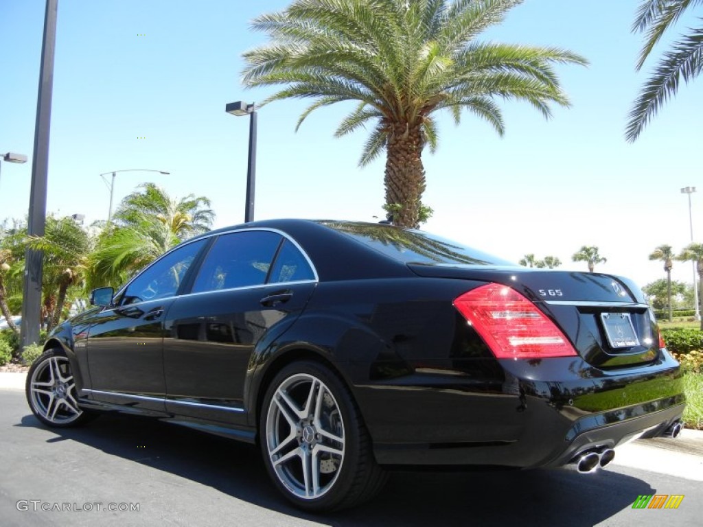 2012 S 65 AMG Sedan - Black / AMG Black photo #8