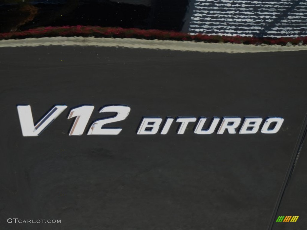 2012 S 65 AMG Sedan - Black / AMG Black photo #11