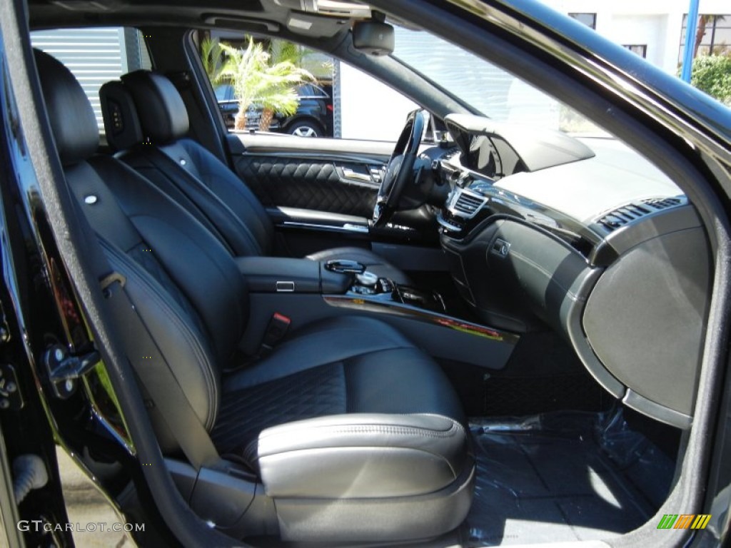 2012 S 65 AMG Sedan - Black / AMG Black photo #25
