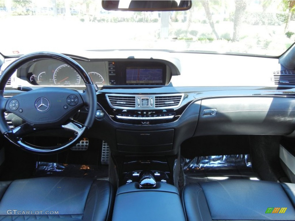 2012 S 65 AMG Sedan - Black / AMG Black photo #28