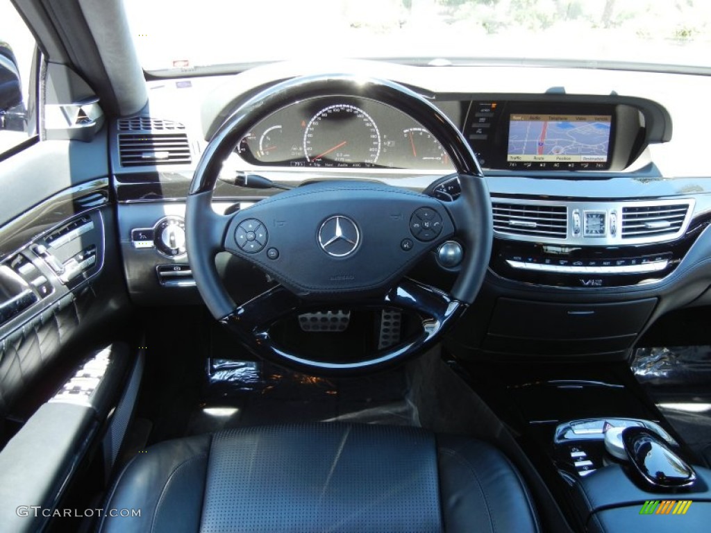2012 S 65 AMG Sedan - Black / AMG Black photo #29