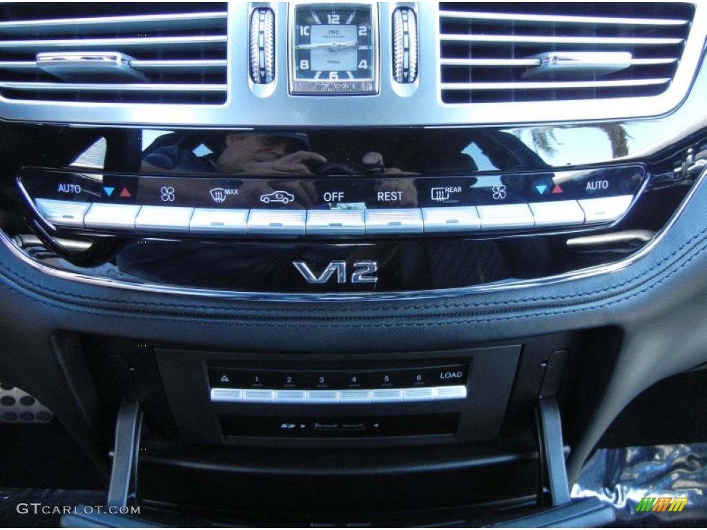 2012 S 65 AMG Sedan - Black / AMG Black photo #32