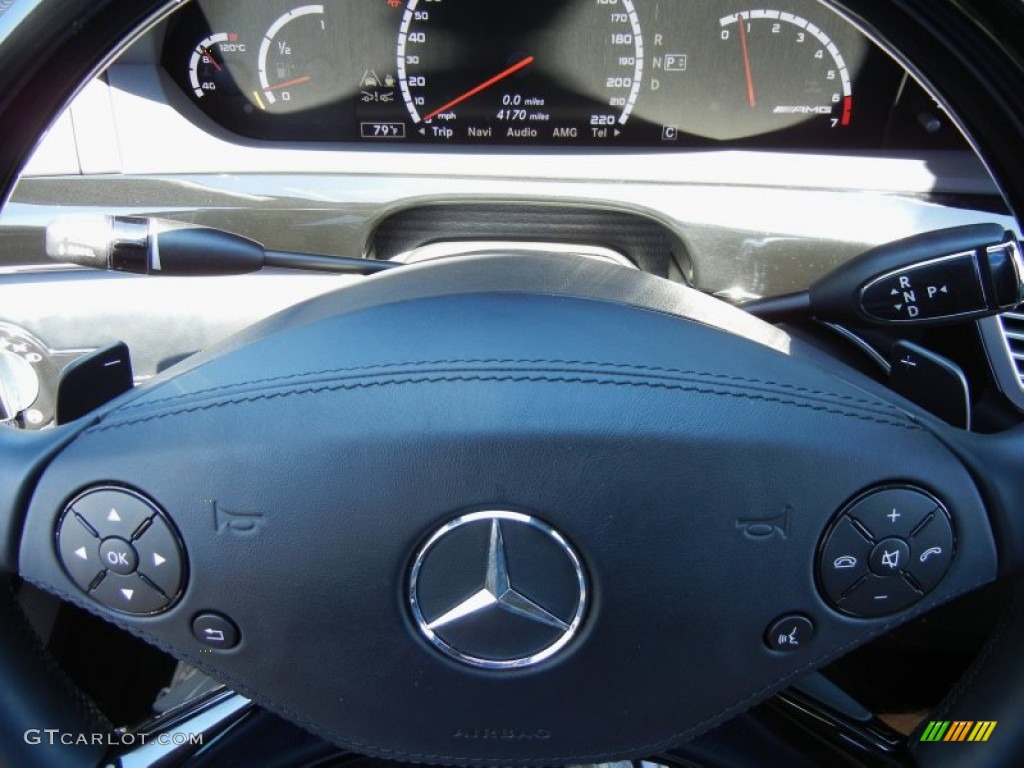 2012 S 65 AMG Sedan - Black / AMG Black photo #36