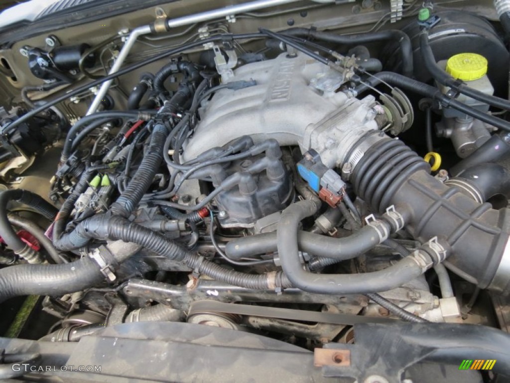 2002 Xterra SE V6 - Gold Rush Metallic / Gray Celadon photo #14