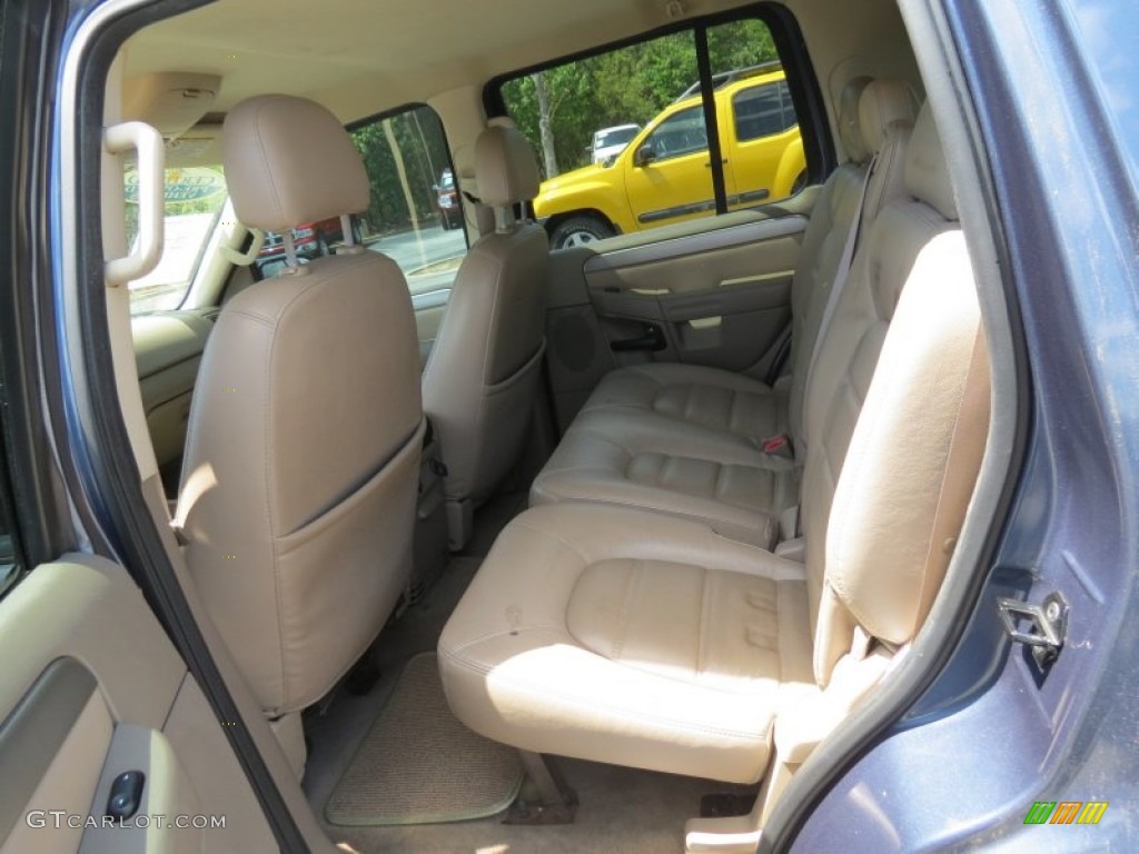 2003 Explorer XLT - Medium Wedgewood Blue Metallic / Medium Parchment Beige photo #8