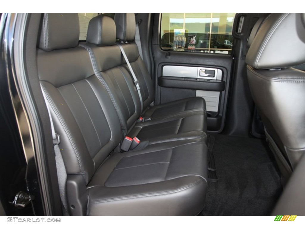 Raptor Black Interior 2011 Ford F150 SVT Raptor SuperCrew 4x4 Photo #64212977