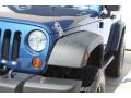 2010 Deep Water Blue Pearl Jeep Wrangler Sport 4x4  photo #11