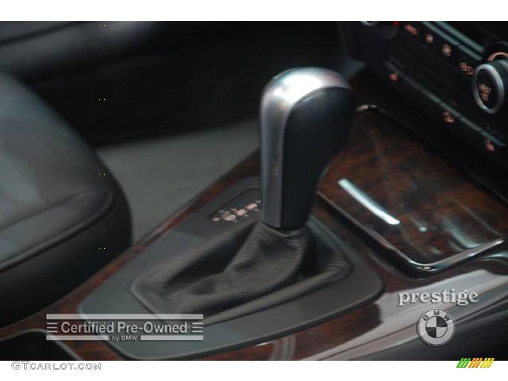 2007 3 Series 328xi Sedan - Sparkling Graphite Metallic / Black photo #17