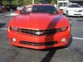 2011 Inferno Orange Metallic Chevrolet Camaro LT Coupe  photo #2