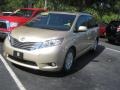 2011 Sandy Beach Metallic Toyota Sienna XLE  photo #3