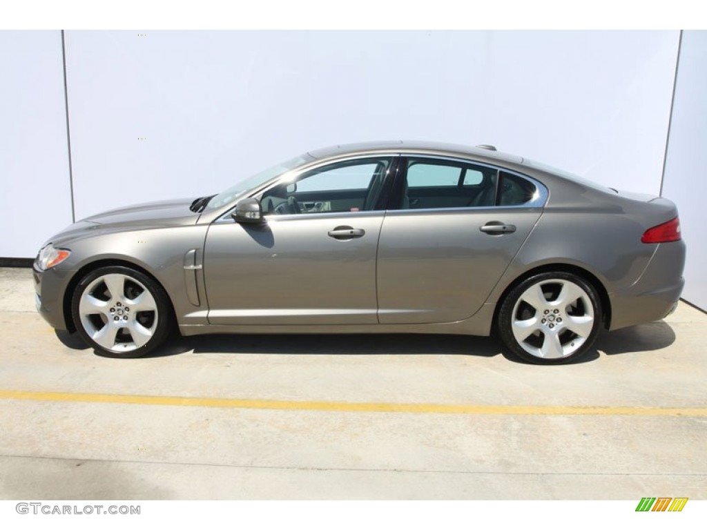 Vapour Grey Metallic 2009 Jaguar XF Supercharged Exterior Photo #64214639