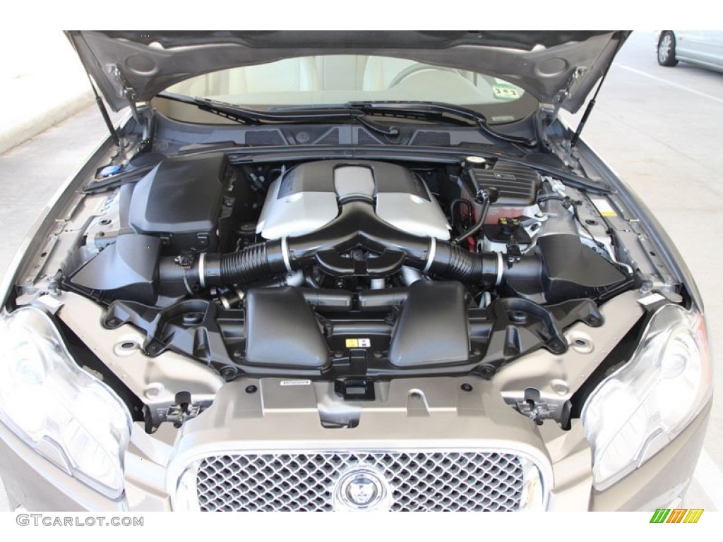 2009 Jaguar XF Supercharged 4.2 Liter Supercharged DOHC 32-Valve VVT V8 Engine Photo #64214991