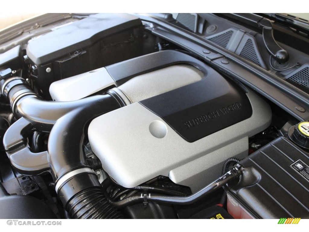 2009 Jaguar XF Supercharged 4.2 Liter Supercharged DOHC 32-Valve VVT V8 Engine Photo #64215003