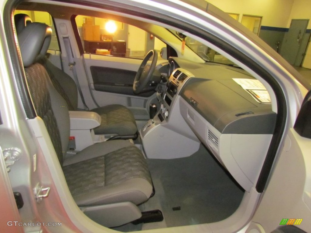2007 Caliber SXT - Bright Silver Metallic / Pastel Slate Gray photo #28
