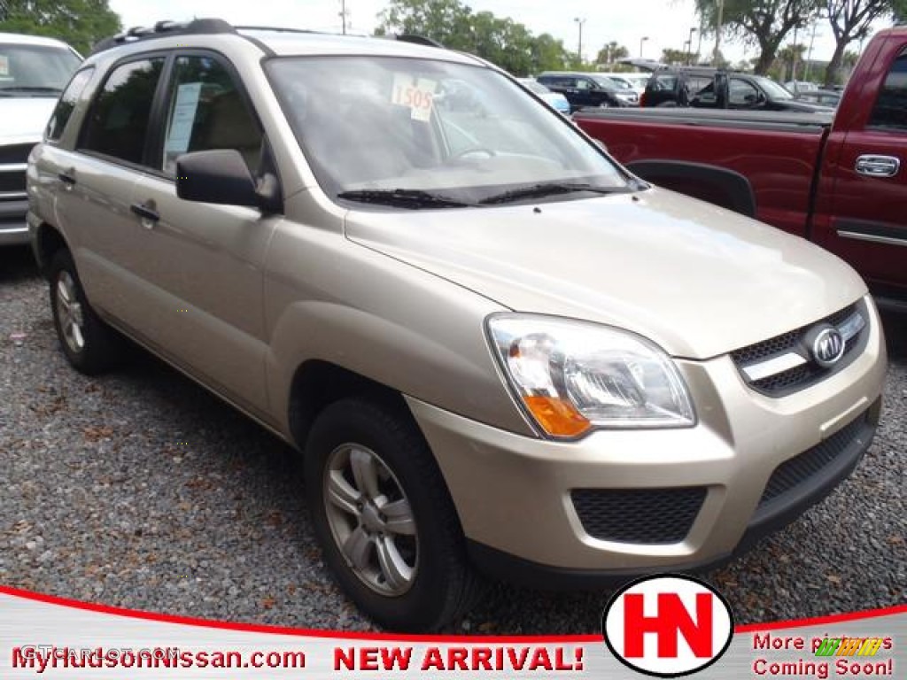 2009 Sportage LX - Gold Leaf / Beige photo #1