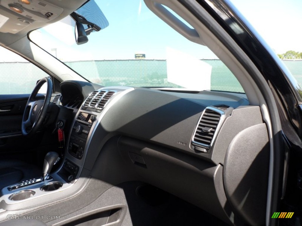 2009 Acadia SLT - Carbon Black Metallic / Ebony photo #26