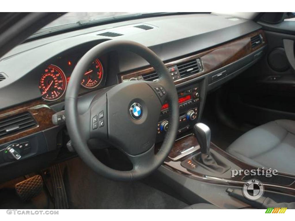 2009 3 Series 328xi Sedan - Jet Black / Black photo #15
