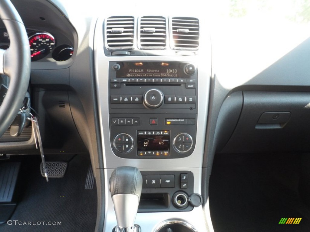 2009 Acadia SLT - Carbon Black Metallic / Ebony photo #41