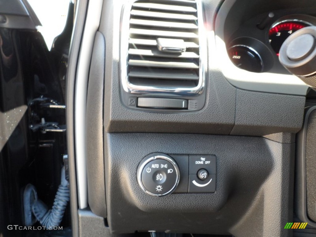 2009 Acadia SLT - Carbon Black Metallic / Ebony photo #49