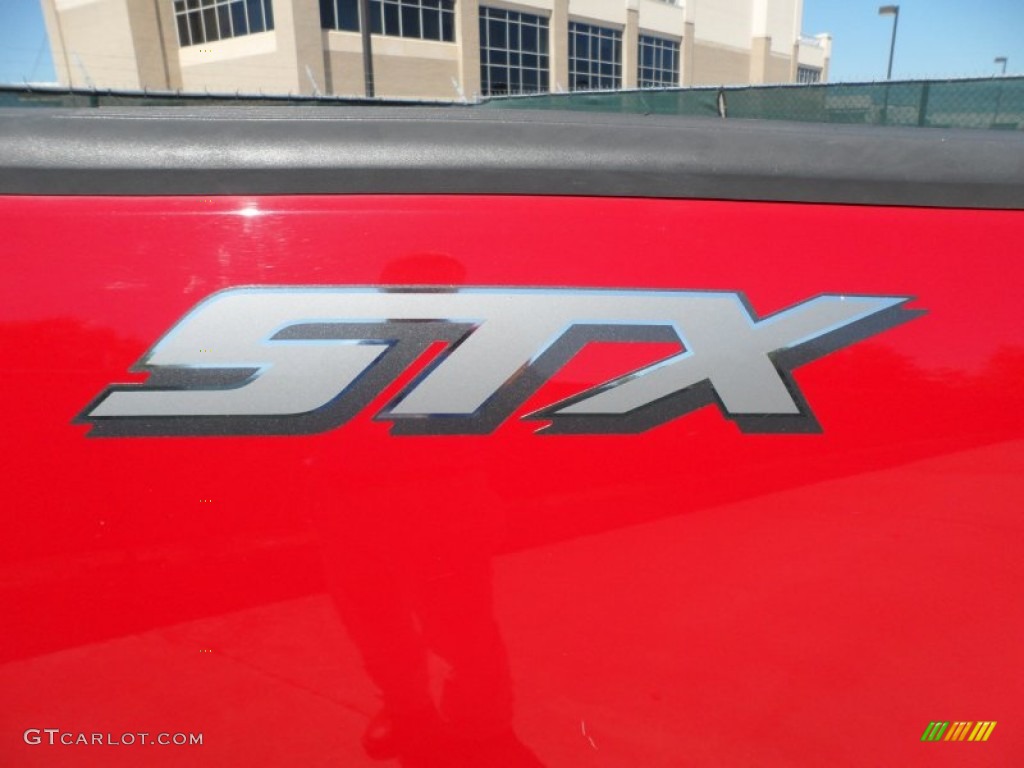 2003 F150 STX Regular Cab - Bright Red / Medium Graphite Grey photo #14