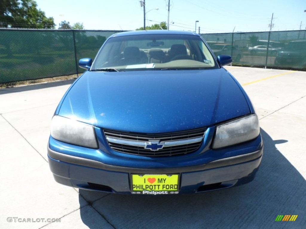 2003 Impala  - Superior Blue Metallic / Neutral Beige photo #8