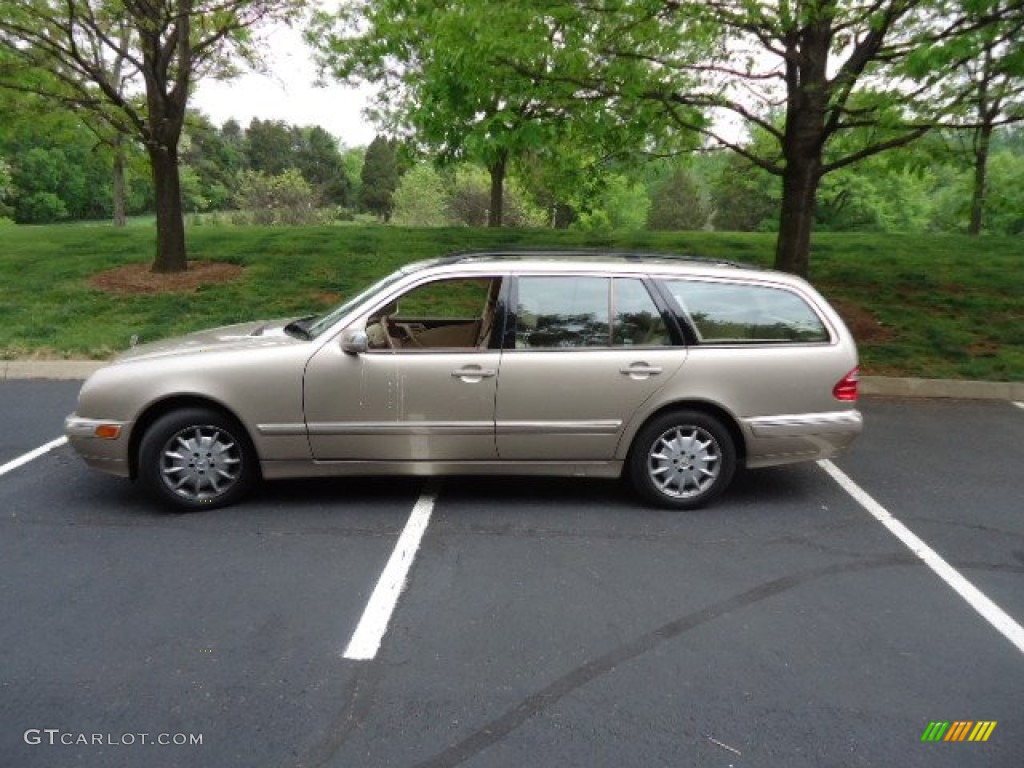 Desert Silver Metallic 2001 Mercedes-Benz E 320 Wagon Exterior Photo #64219976