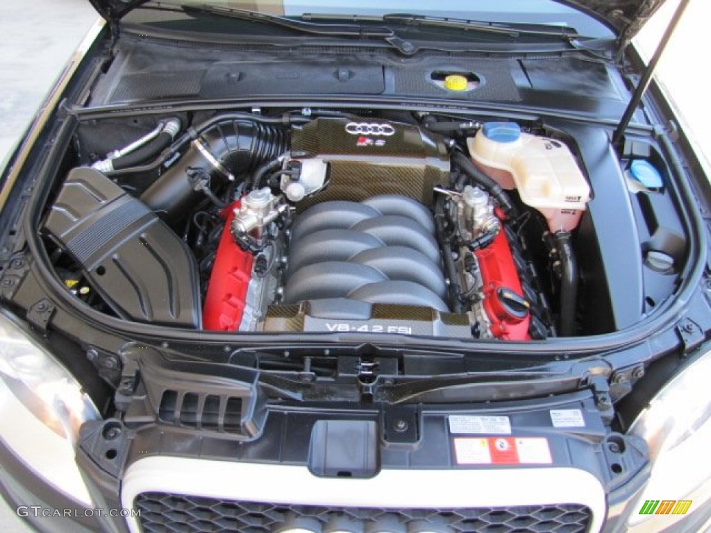 2007 Audi RS4 4.2 quattro Sedan 4.2 Liter FSI DOHC 32-Valve VVT V8 Engine Photo #64221119