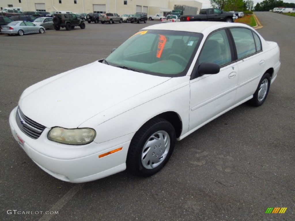 2000 Malibu Sedan - Bright White / Gray photo #1