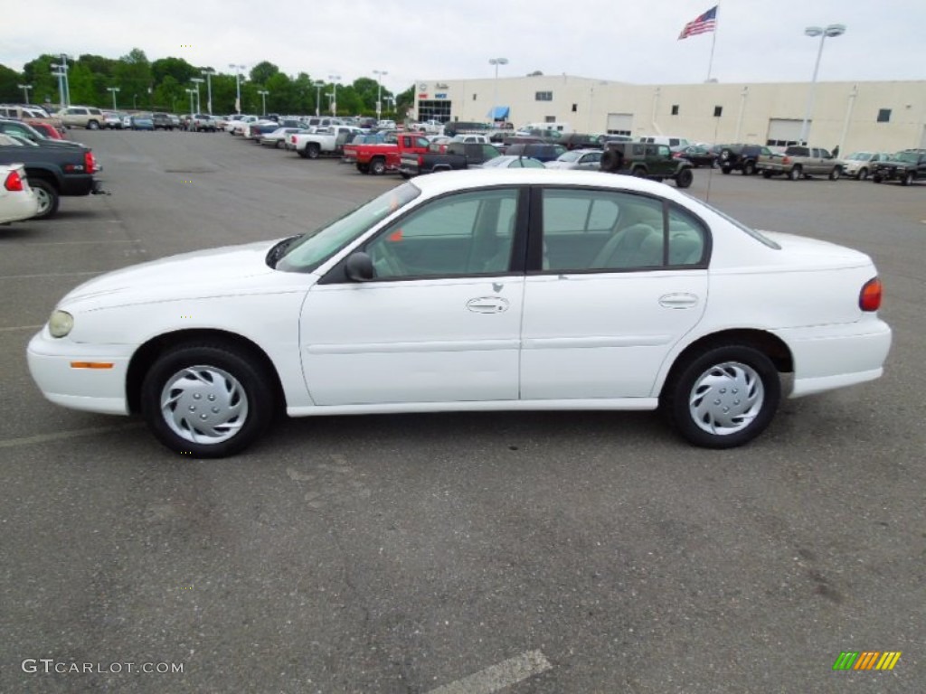 2000 Malibu Sedan - Bright White / Gray photo #4