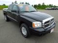 Brilliant Black - Dakota SLT Quad Cab 4x4 Photo No. 2