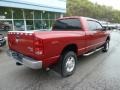 2006 Inferno Red Crystal Pearl Dodge Ram 1500 SLT Mega Cab 4x4  photo #2
